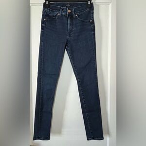 Express Women’s Dark Blue Ankle Jeans Size 00